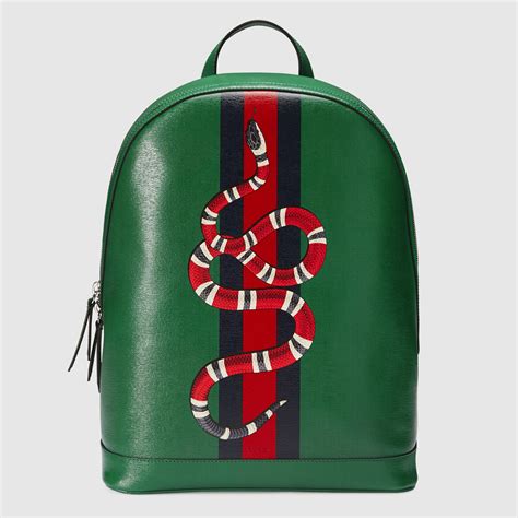 gucci backpack coral snake cheap|gucci male backpacks.